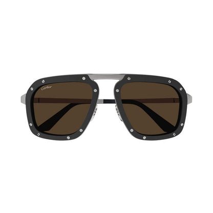 CARTIER Elegant Metal Sunglasses for Men - CT0573S