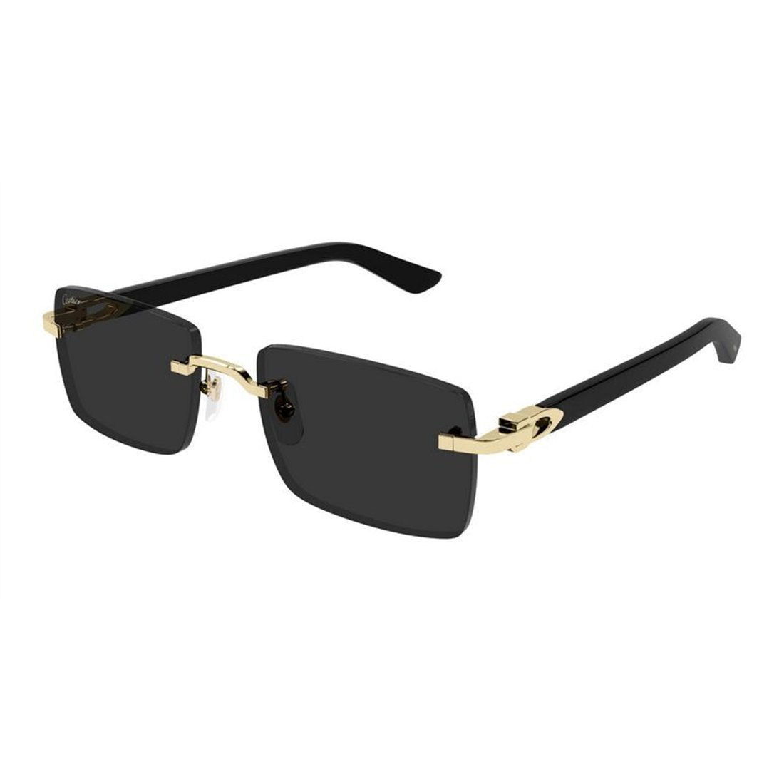 CARTIER Sleek Metal Sunglasses for Men - Classic Style