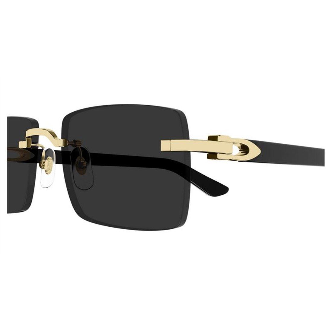 CARTIER Sleek Metal Sunglasses for Men - Classic Style