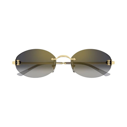 CARTIER Signature Metal Sunglasses for Women