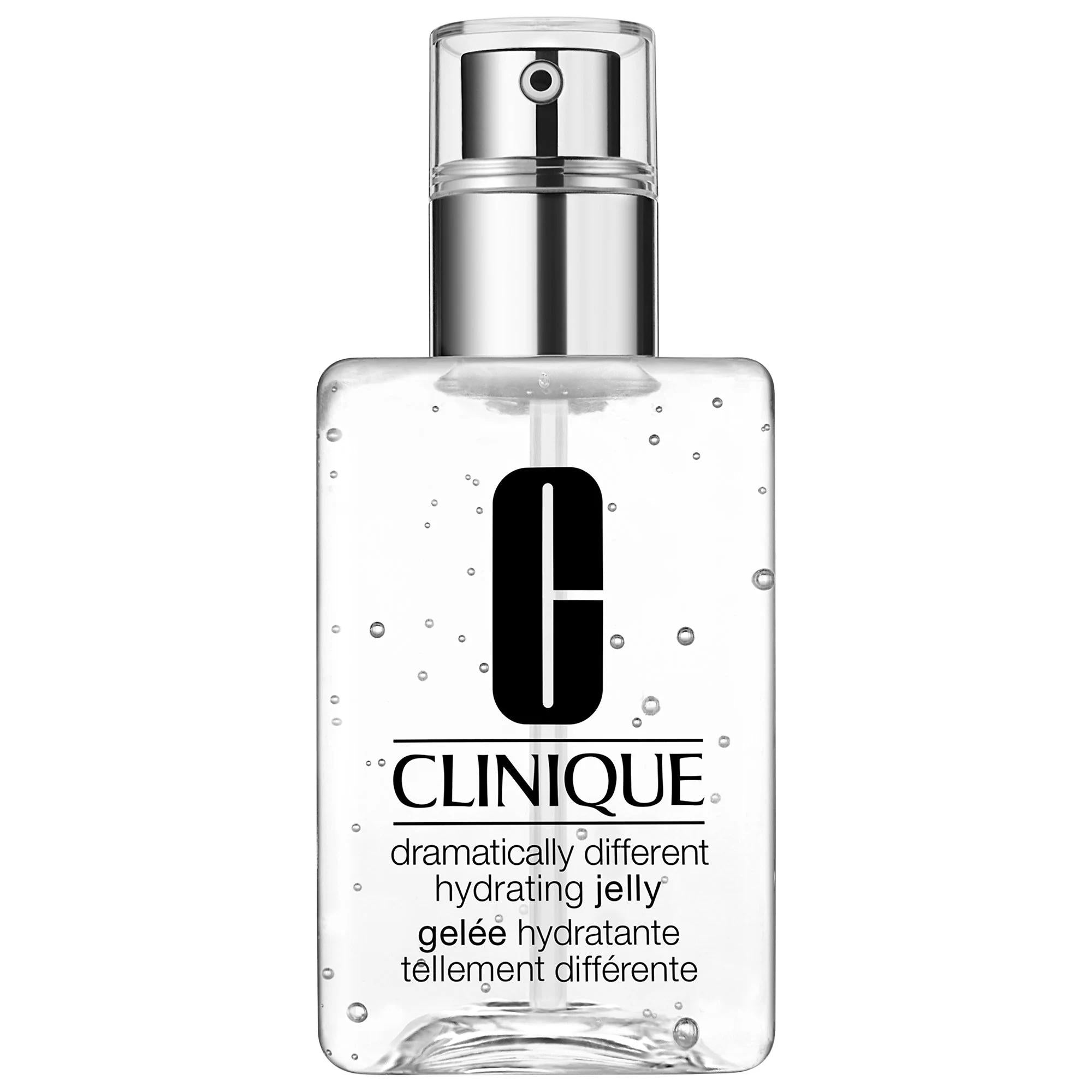 Clinique Dramatically Different Hydrating Jelly: 24-Hour Hydration &amp; Pollution Protection Facial Moisturizer for Sensitive &amp; Oily Skin