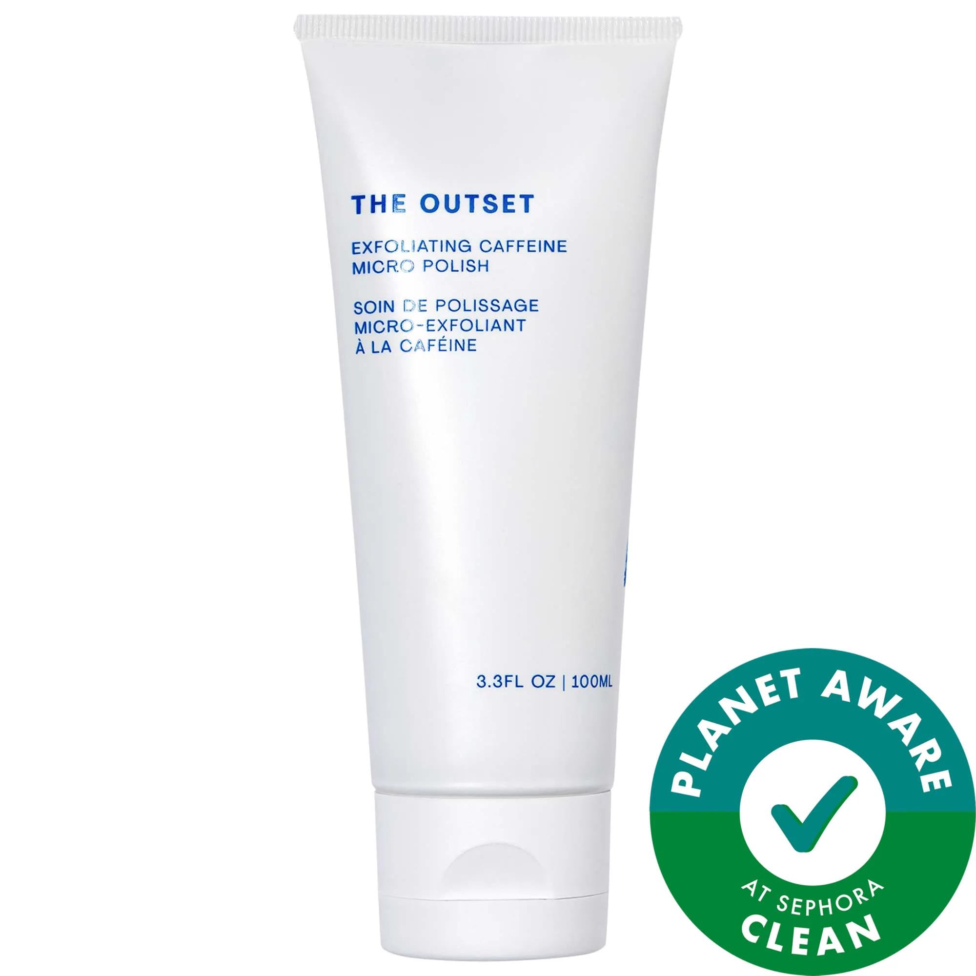 Drunk Elephant Exfoliating Revitalizing &amp; Energizing Caffeine Micro Polish - Vegan Face Scrub for Dull Skin, Hyaluronic Acid, Gluten-Free, Cruelty-Free