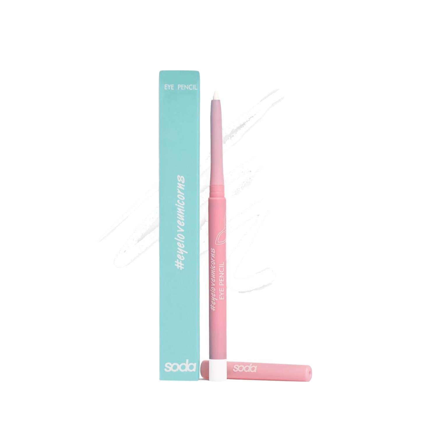 Soda Brand Eye Pencil - Precise Application, Compact &amp; Affordable Cosmetic Pencil for Eye Makeup