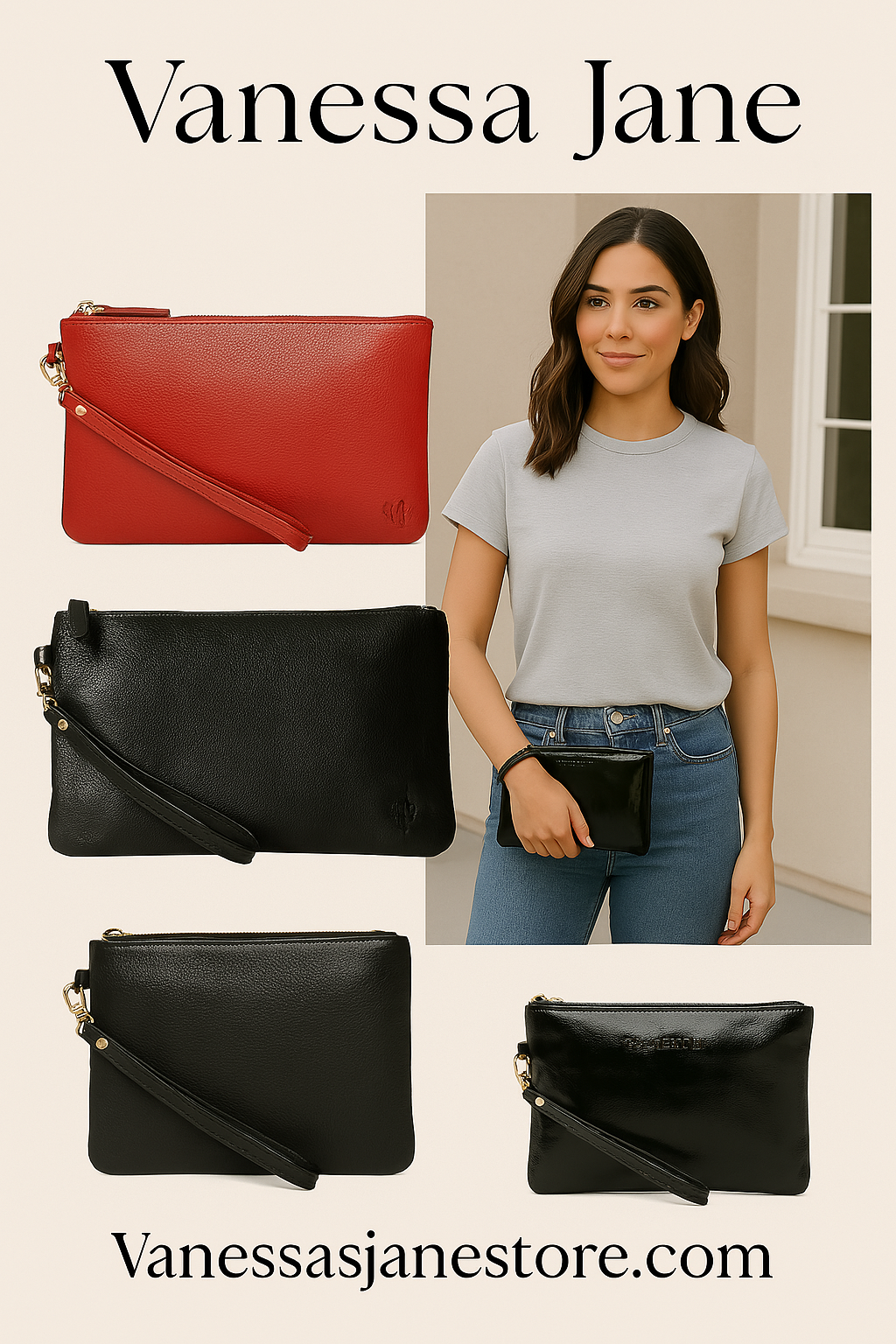 Mighty Purse Genuine Leather 4000mAh Phone Charger Purse By HButler