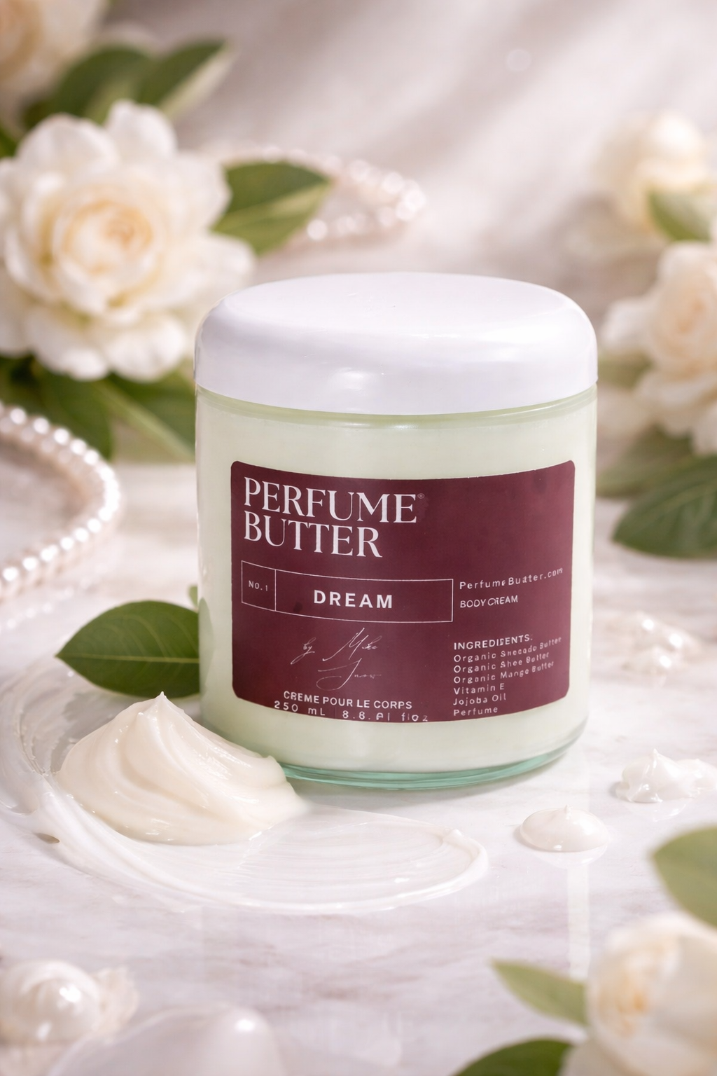 DREAM – The Luxury Body Butter Perfume | Crisp Green Apple, Pink Pepper &amp; Bergamot Fragrance | Fresh Scent for Women| Perfume Butter
