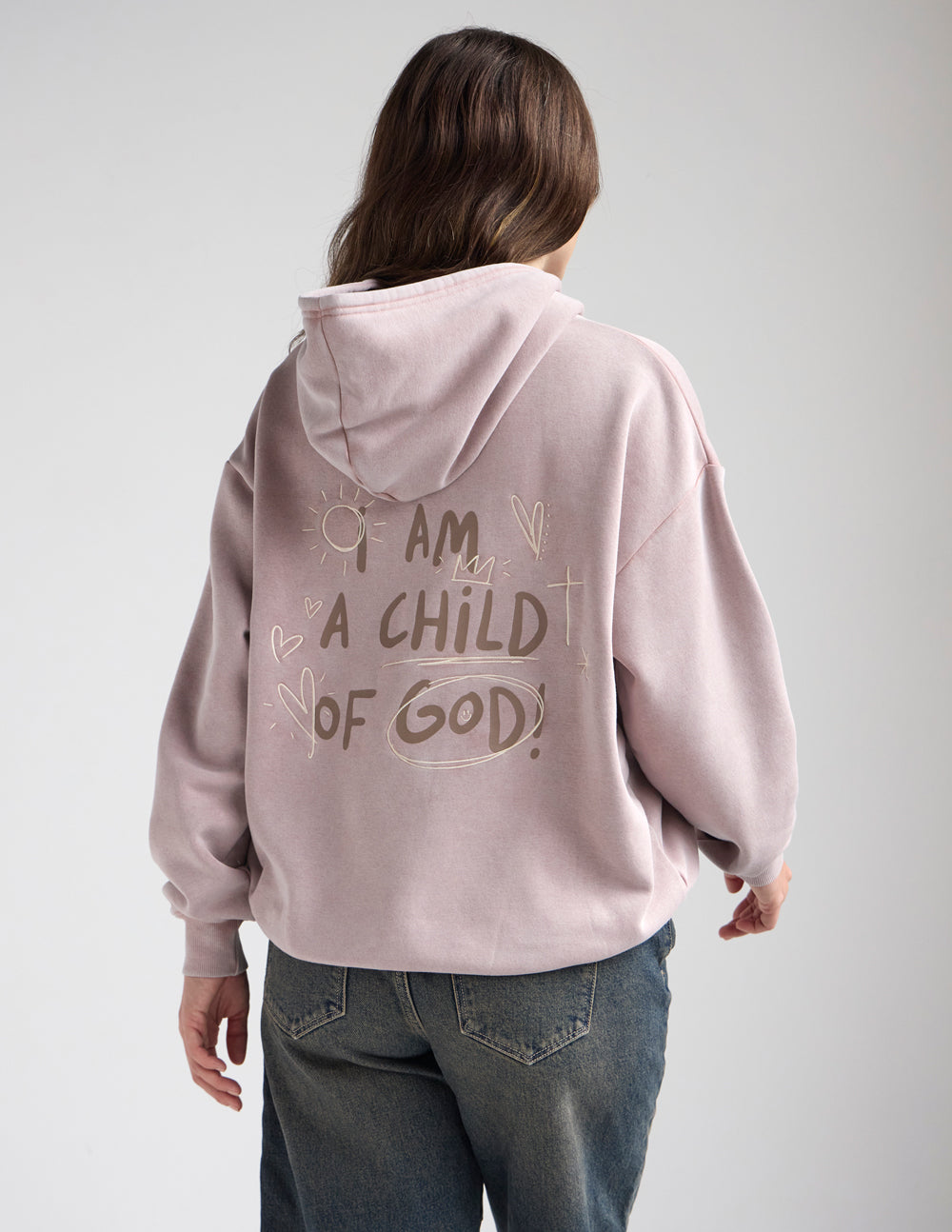 Child of God Brown Unisex Hoodie