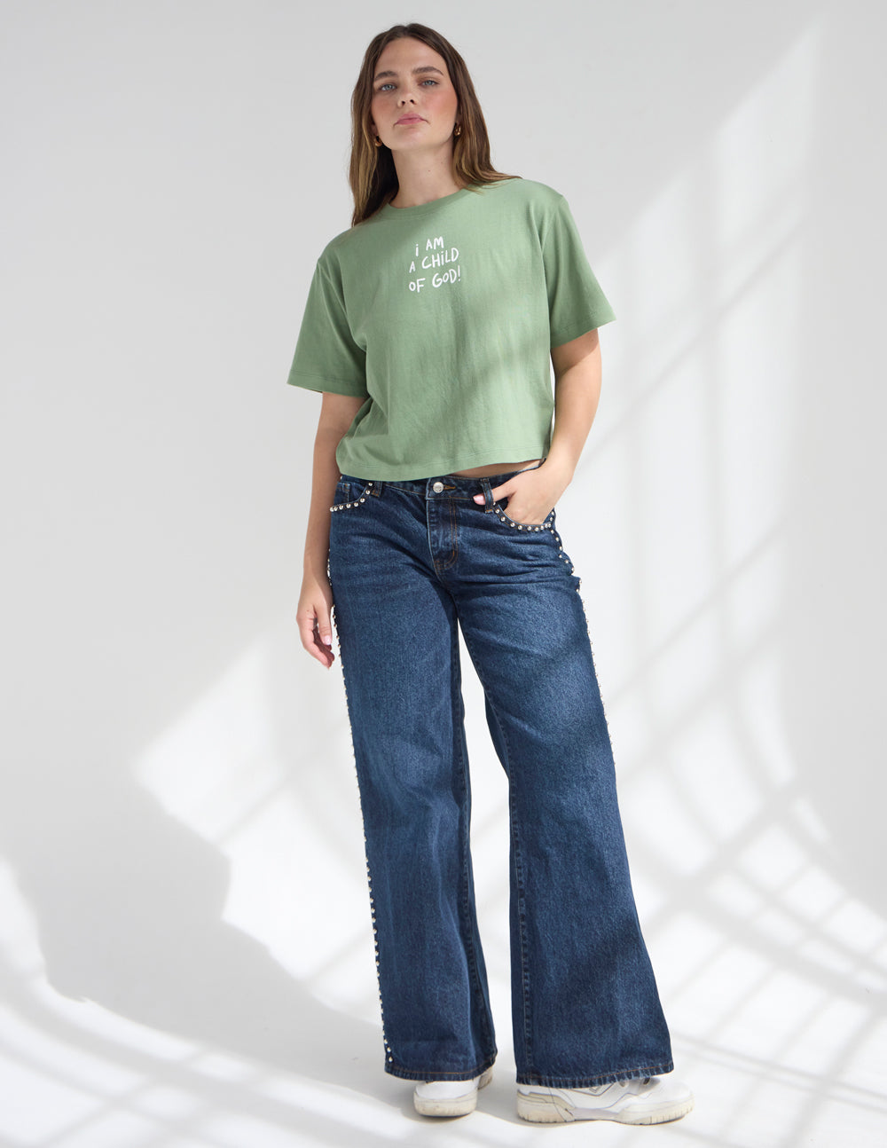 Child of God Cropped Women&