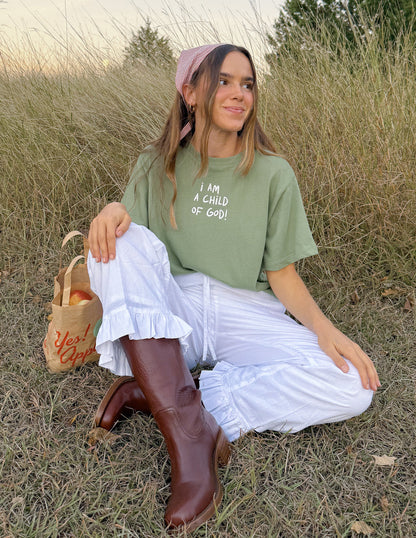 Child of God Cropped Women&