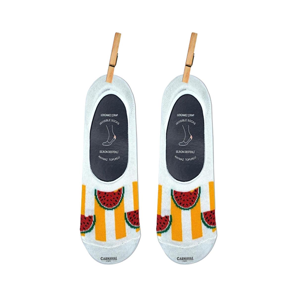 Carnaval 7-Piece Silicone Grip Socks Set - Comfortable Cotton Socks for Everyday Wear