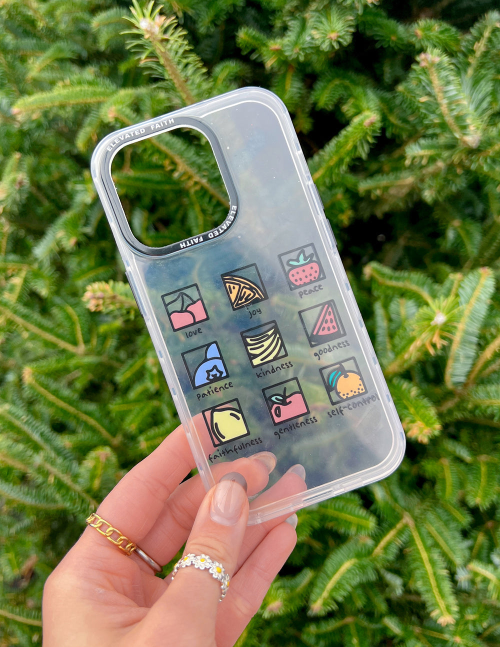 Clear Fruit of the Spirit Phone Case