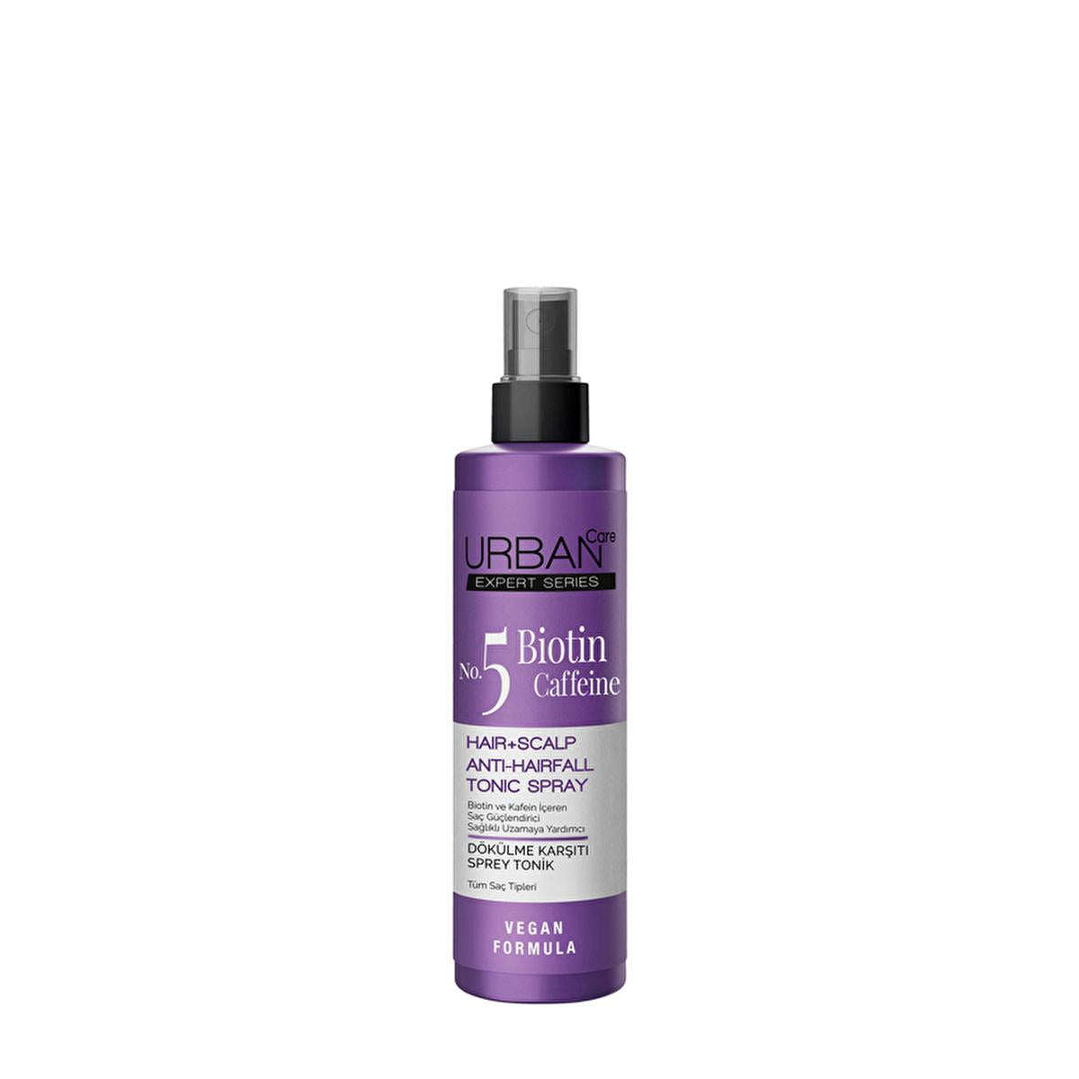 Urban Care Expert Biotin &amp; Caffeine Hair Tonic for Hair Loss - 3.38 fl oz, Vegan &amp; Natural Hair Care