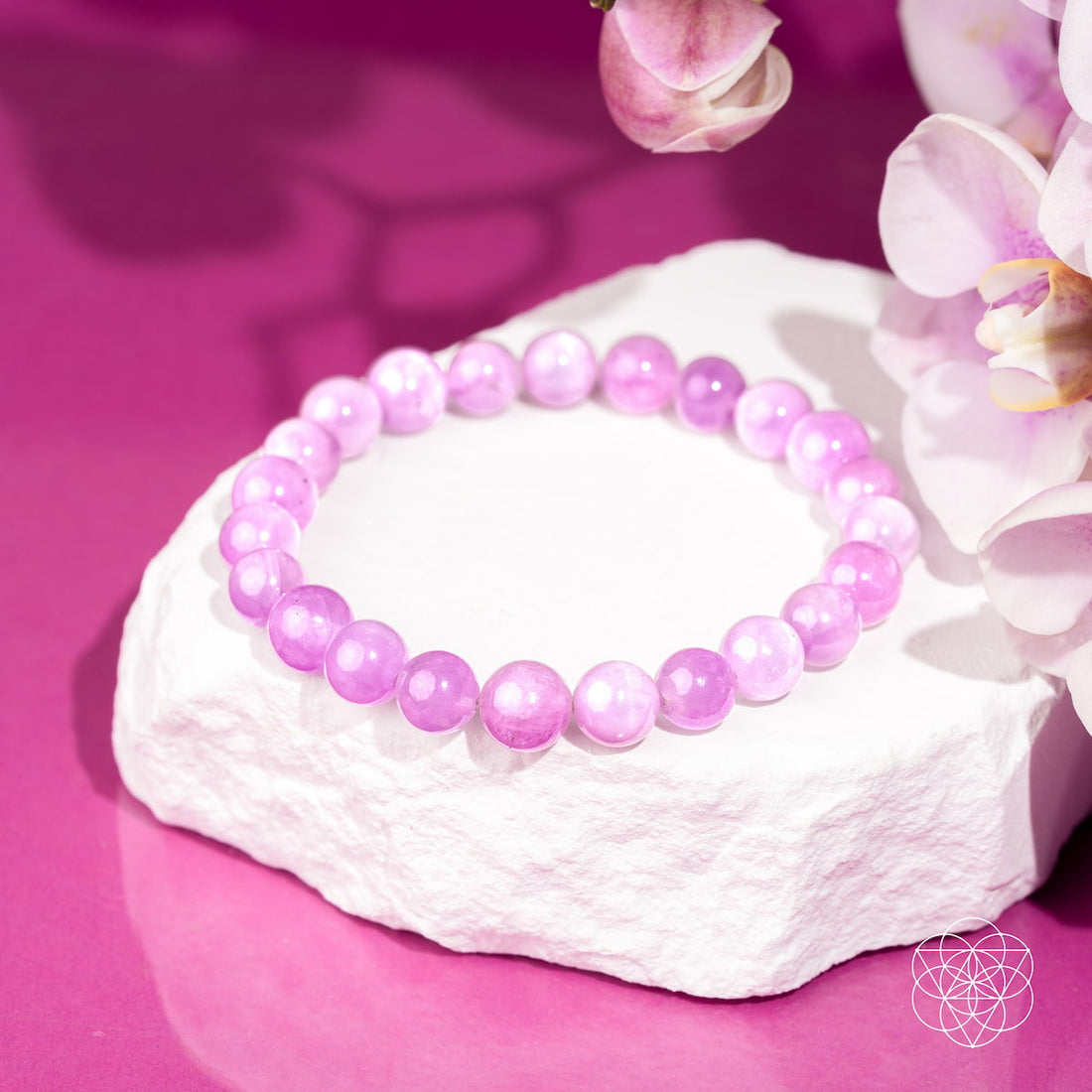 The Heart Reset - Rare Pink Kunzite Bracelet
