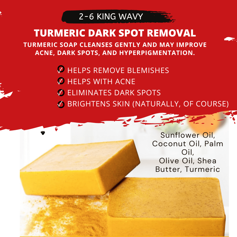 Turmeric Face Bar for Dark Spots &amp; Uneven Skin