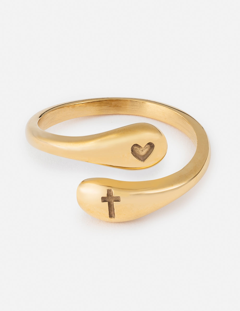 Cross Equals Love Ring