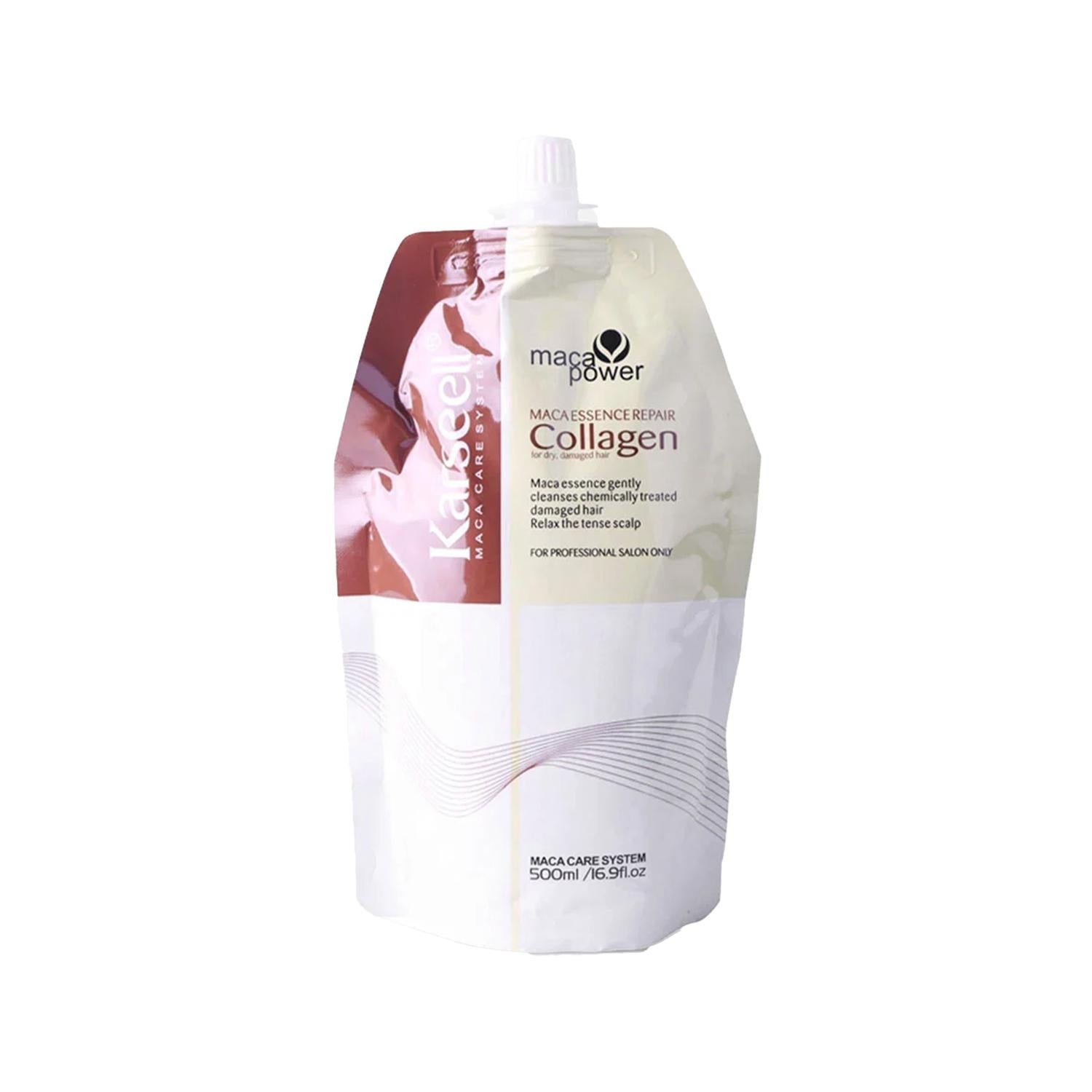 Karseell Hair Repair Mask with Maca Essence &amp; Collagen - Nourishing &amp; Repairing Treatment for Damaged Hair, 16.91 fl oz
