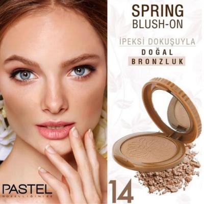 Pastel Spring Blush: Soft &amp; Silky Powder Blush for Natural Cheek Color | Enhances Complexion with Easy Color Payoff
