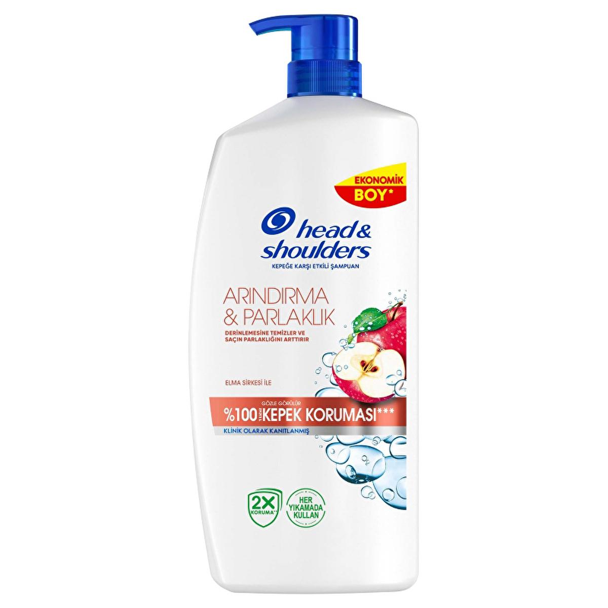 Head &amp; Shoulders Apple Cider Vinegar Shampoo: Clarifying Anti-Dandruff, pH Balanced, Dermatologically Tested for Healthy Scalp &amp; Shiny Hair