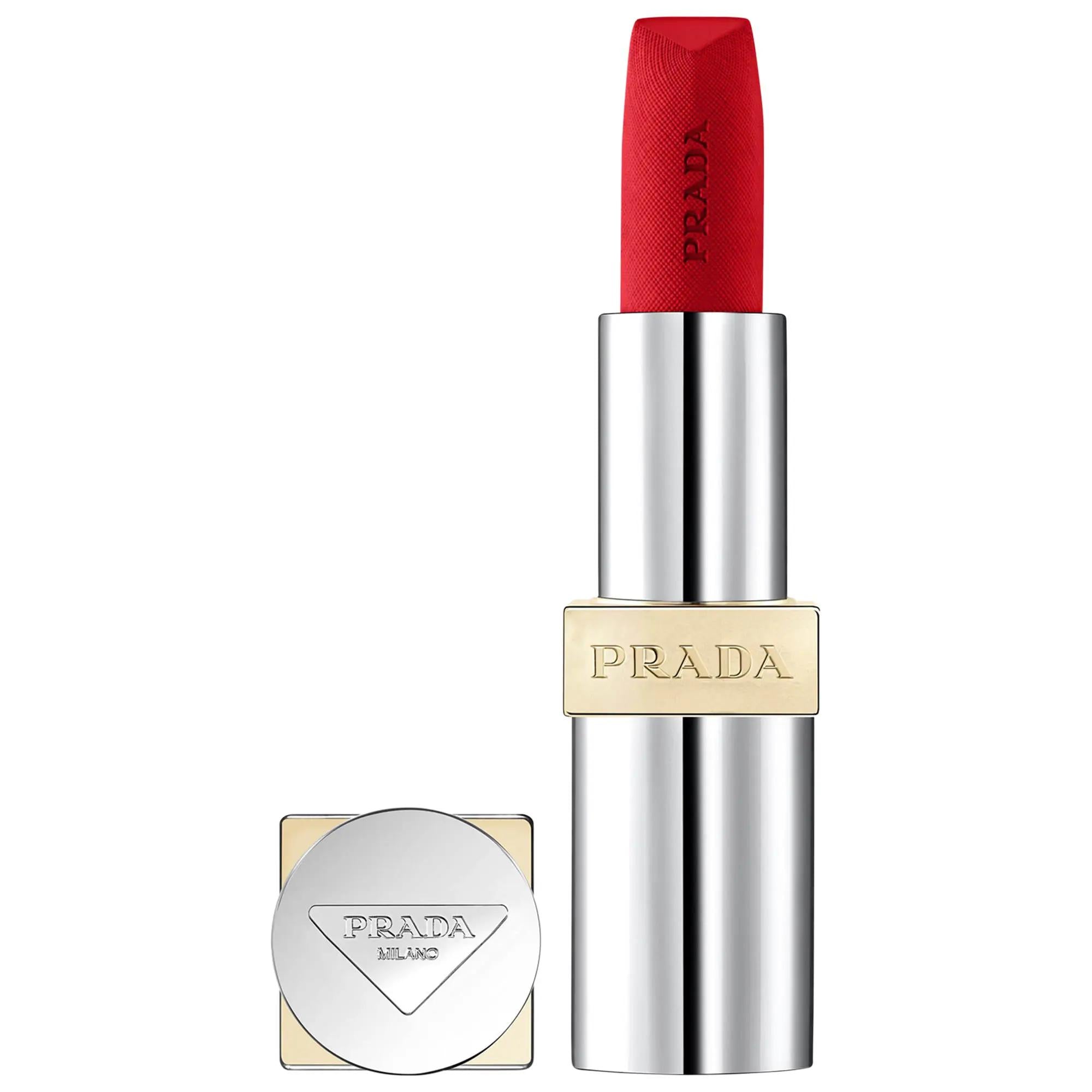 Monochrome Hyper Matte Refillable Lipstick - Long-Lasting, Refillable Matte Lip Color with Jojoba Oil &amp; Bifidus Extract