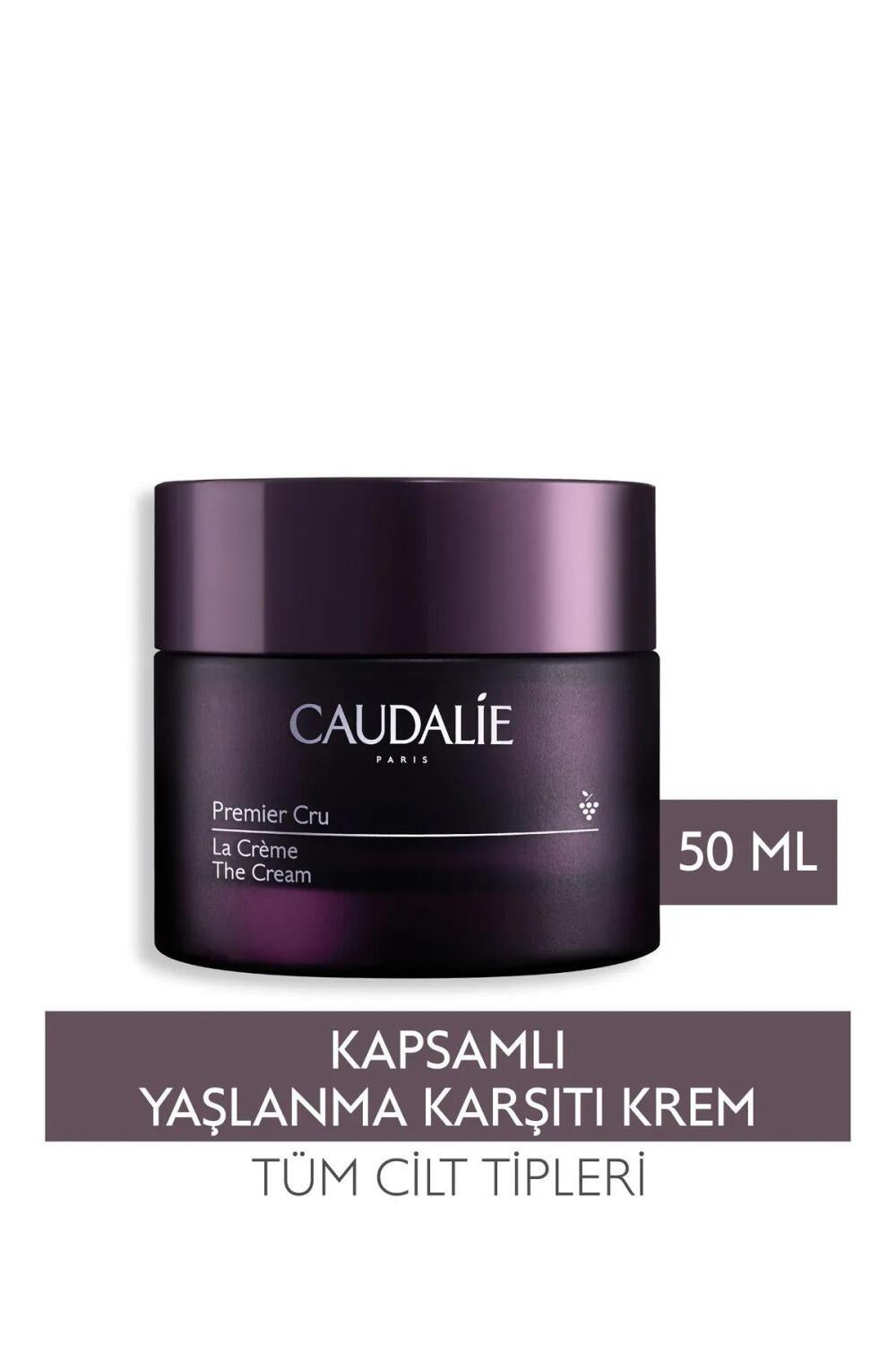 Caudalie Premier Cru The Cream 2025 - Luxury Moisturizing Cream for Anti-Aging &amp; Hydration