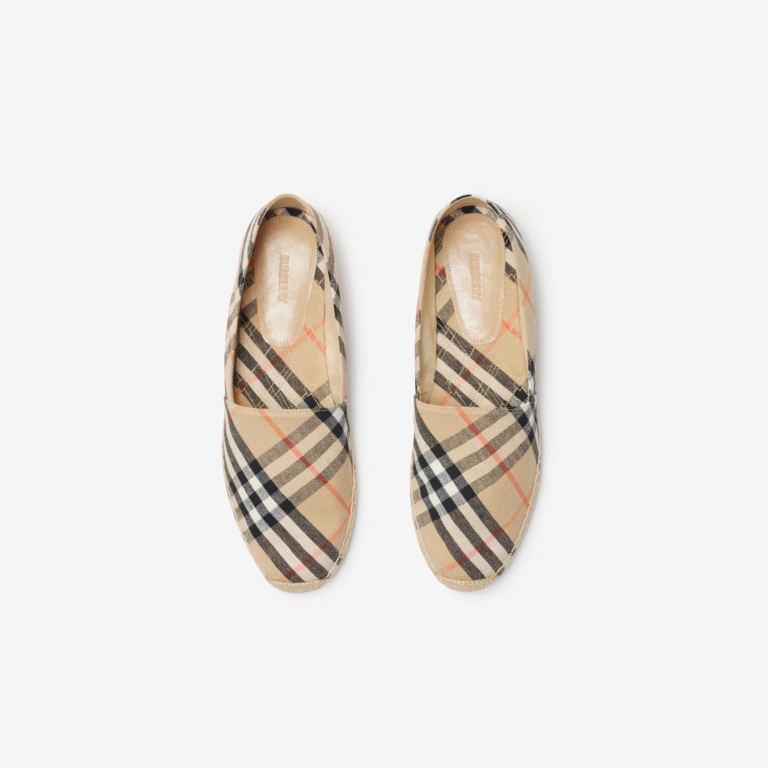 Burberry Check Mews Espadrilles