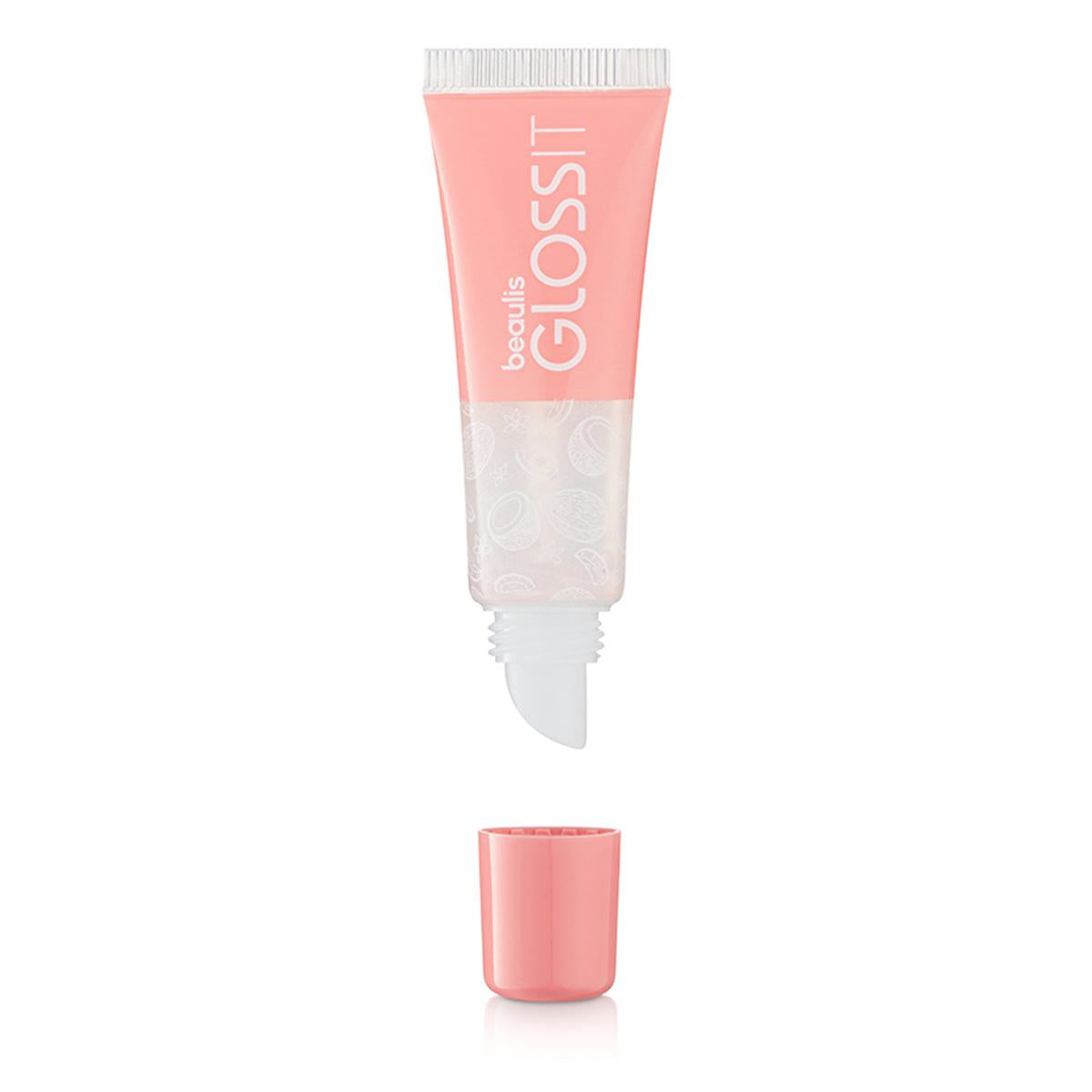 Beaulis Coconut Lip Gloss &amp; Balm - Moisturizing, Shiny Lips with Fruit Extracts
