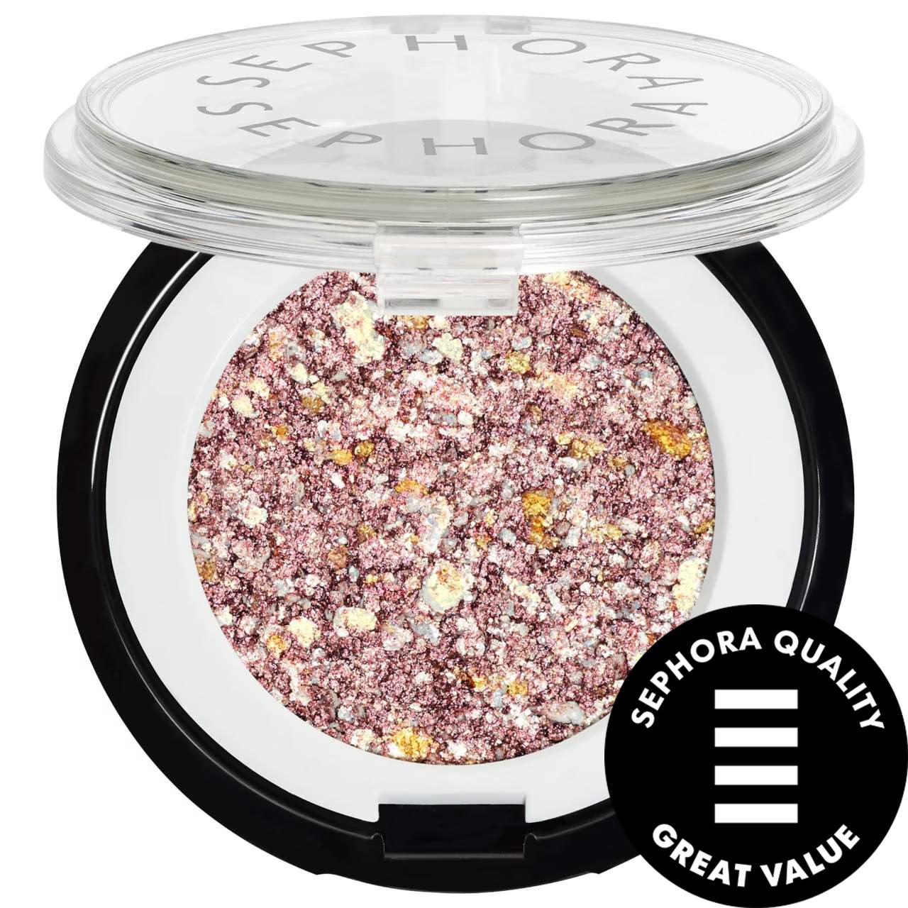 Vibrant &amp; Vegan Eyeshadow Singles: Highly Pigmented Matte, Shimmer &amp; Glitter - Cruelty-Free, Colorful, Pressed Powder for Bold Eye Looks