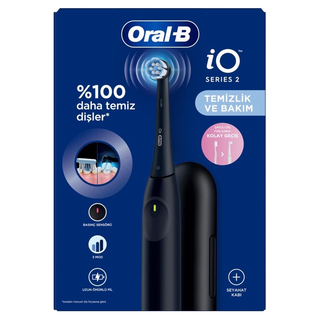 Oral-B iO Series 2 Electric Toothbrush &amp; Travel Case - Black