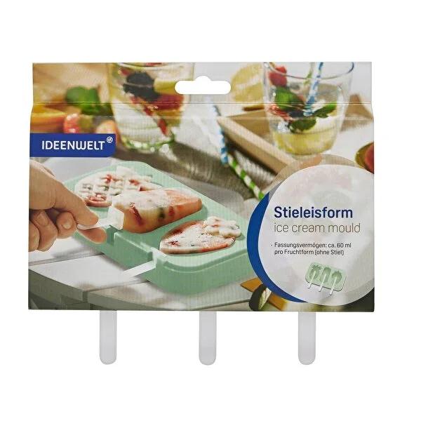 Ideenwelt 3-Piece Ice Cream Maker Set - Homemade Dessert Tool for Fun Kitchen Experiences