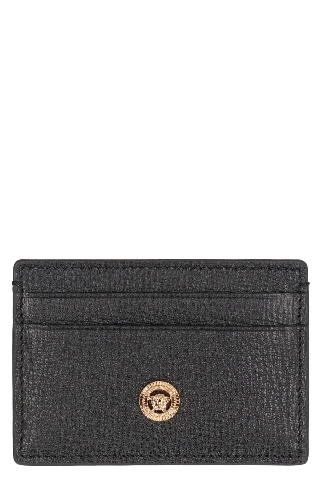 VERSACE Mini Leather Medusa Card Holder