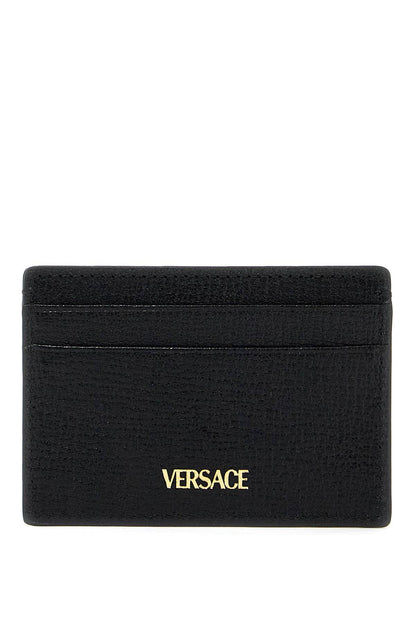 VERSACE Mini Leather Medusa Card Holder