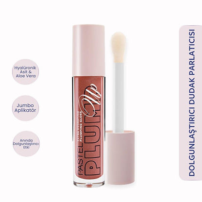 Pastel Profashion Plump Up Extra Hydrating Plumping Gloss 202 - Vegan Hydrating Lip Gloss with Plumping Effect