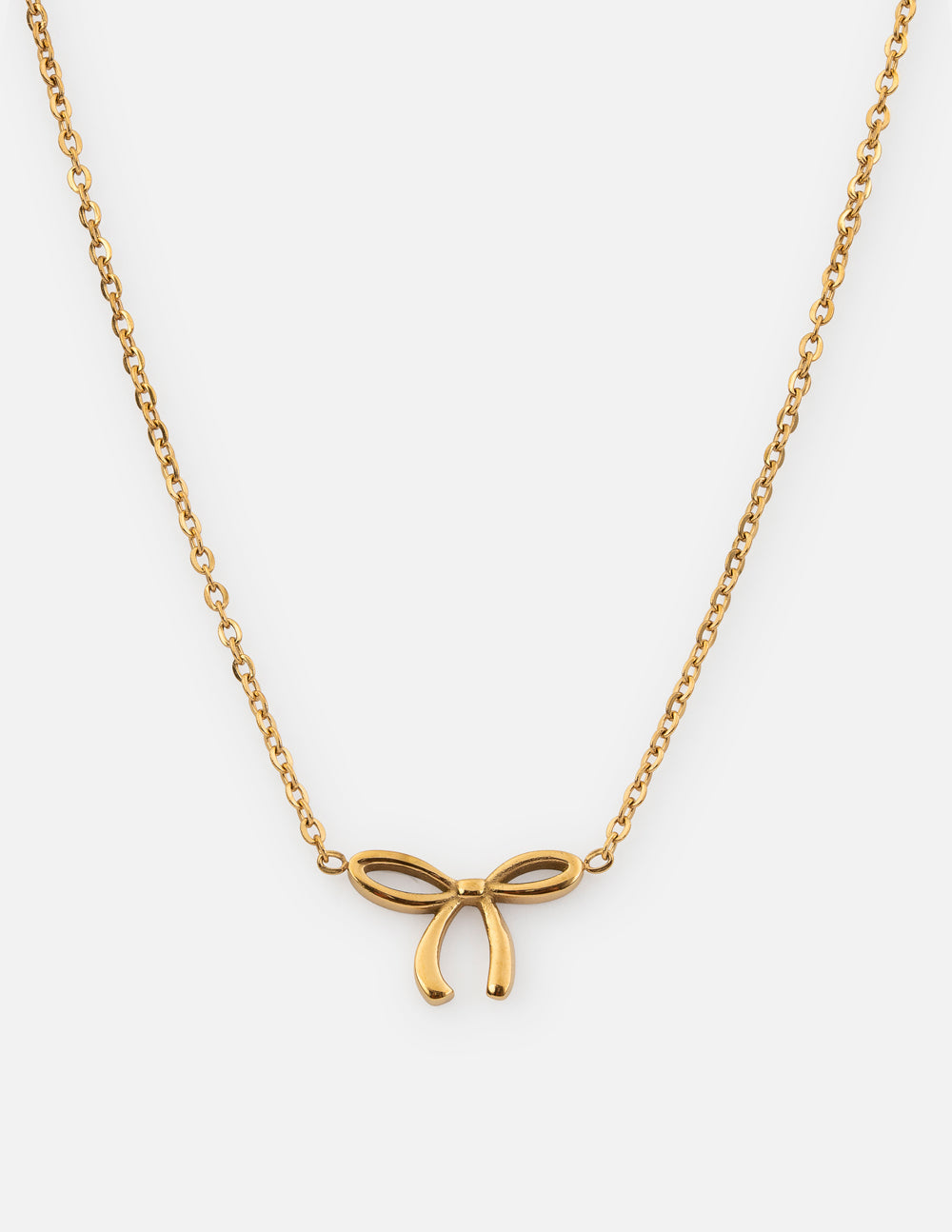 Dainty Bow Necklace