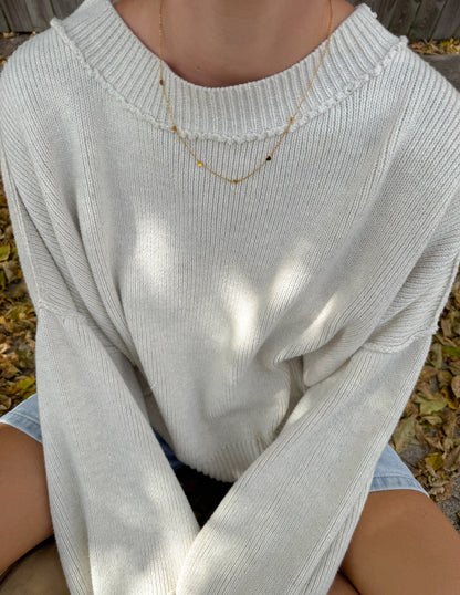 Dainty Heart Link Necklace