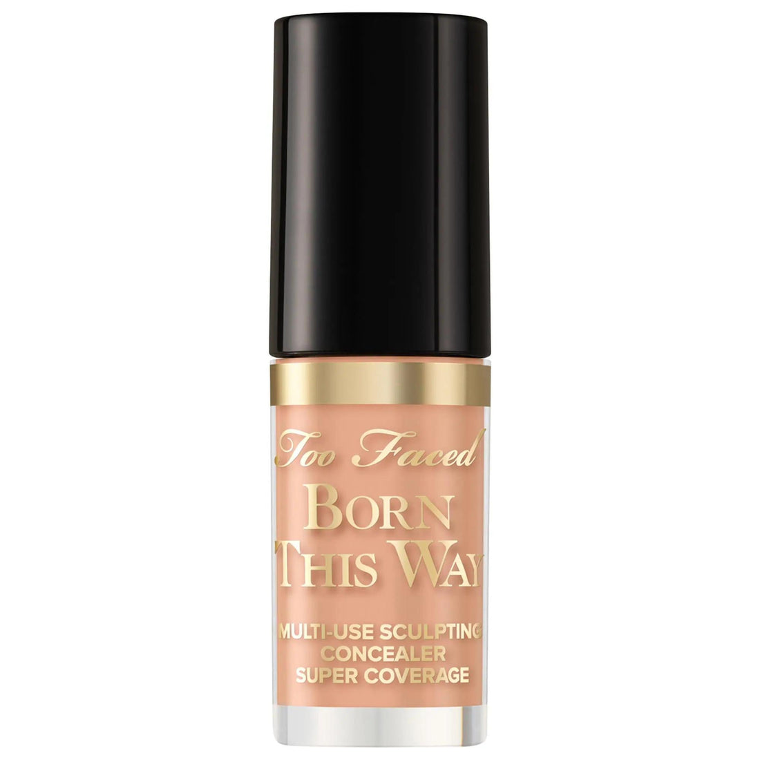 Too Faced Mini Born This Way Concealer: Full Coverage, Natural Finish, Vegan &amp; Cruelty-Free, Hydrating, Long-Wearing, Multi-Use Flawless Skin Concealer