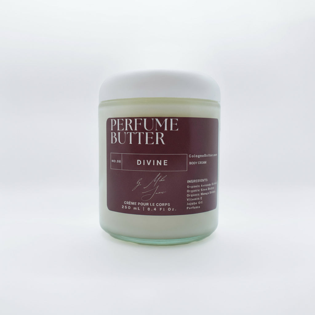 DIVINE – The Luxury Body Butter Perfume | Radiant Citrus, Floral &amp; Warm Vanilla Scent | Elegant Fragrance for Women &amp; Men | Perfume Butter