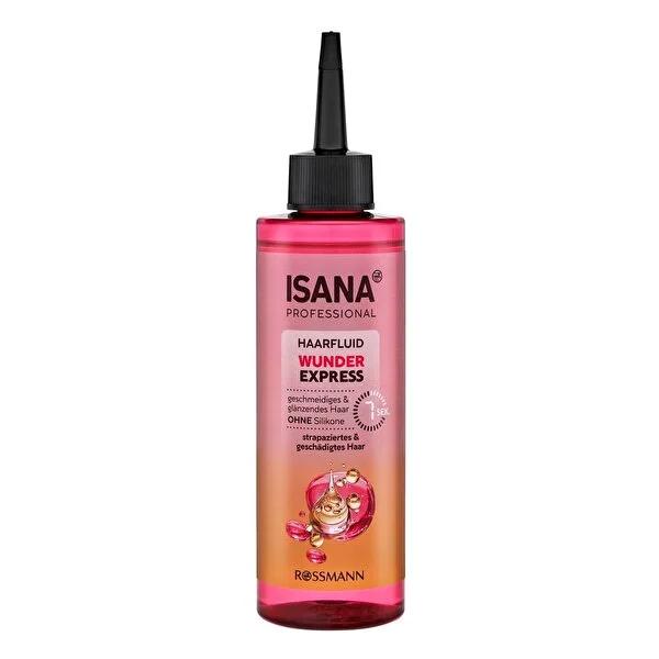Isana Professional Wunder Express Hair Care Serum for Shine, Smoothness &amp; Easy Combing - 200ml, Vegan &amp; Dermatologically Tested