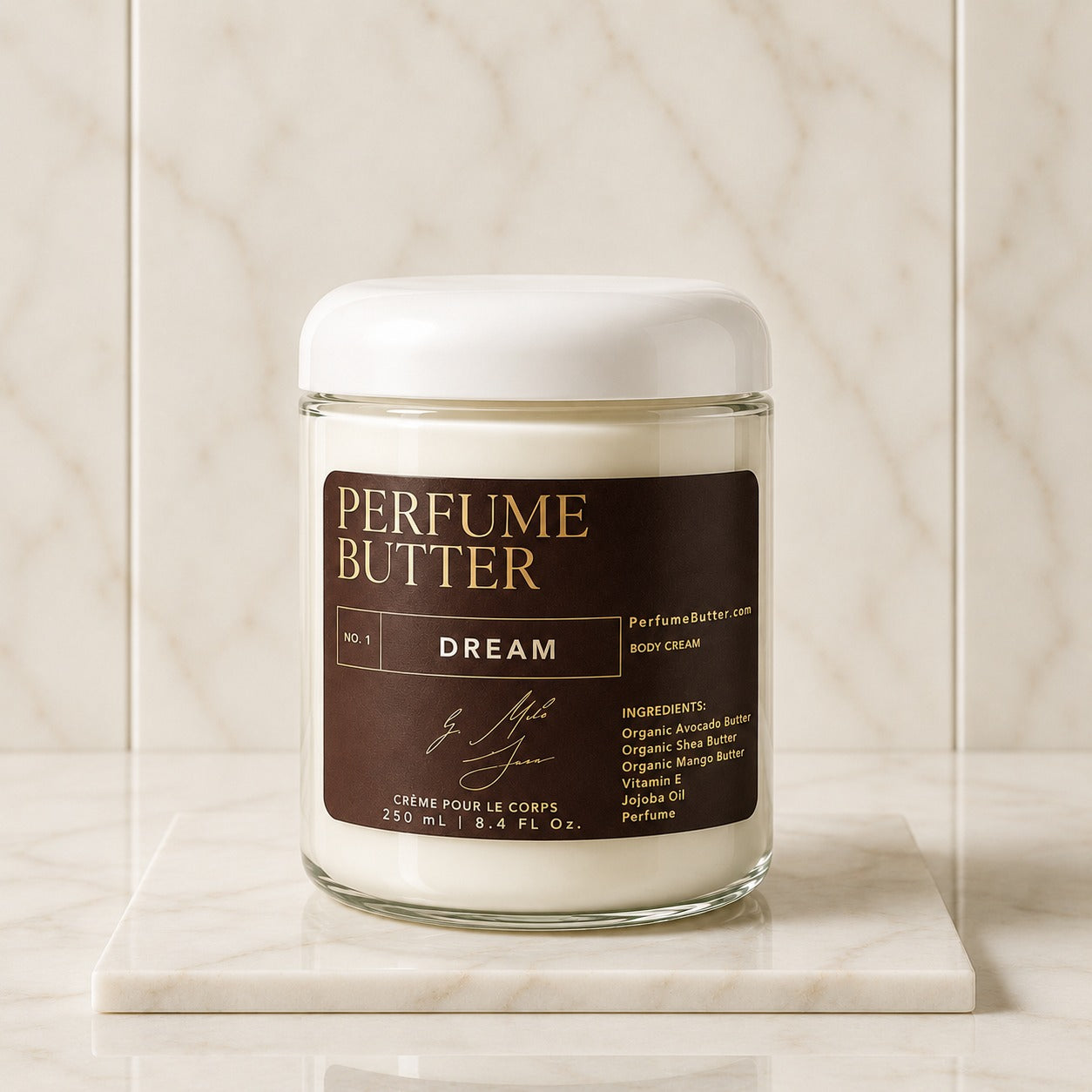 DREAM – The Luxury Body Butter Perfume | Crisp Green Apple, Pink Pepper &amp; Bergamot Fragrance | Fresh Scent for Women| Perfume Butter