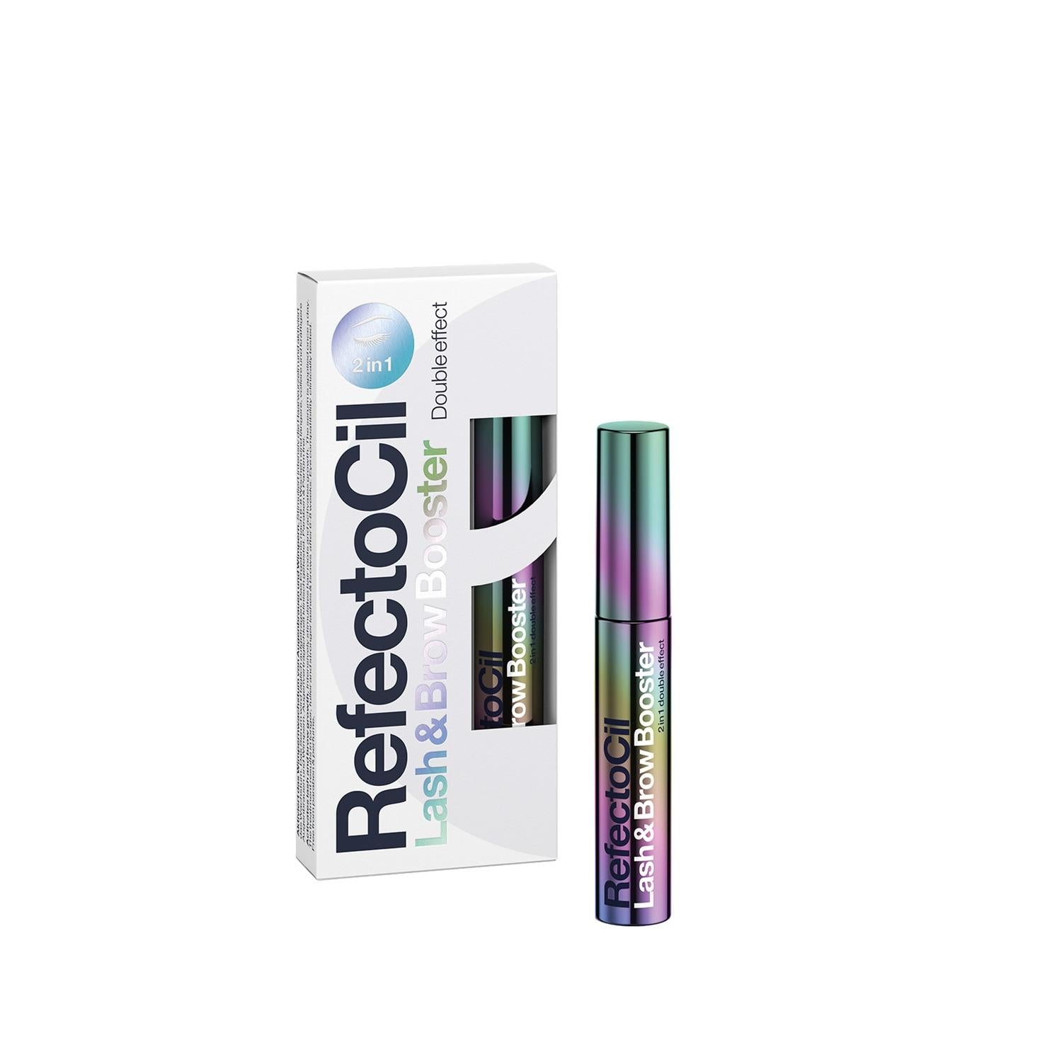 RefectoCil Lash and Brow Booster - 2-in-1 Eyelash Enhancer &amp; Eyebrow Care - 6 ml