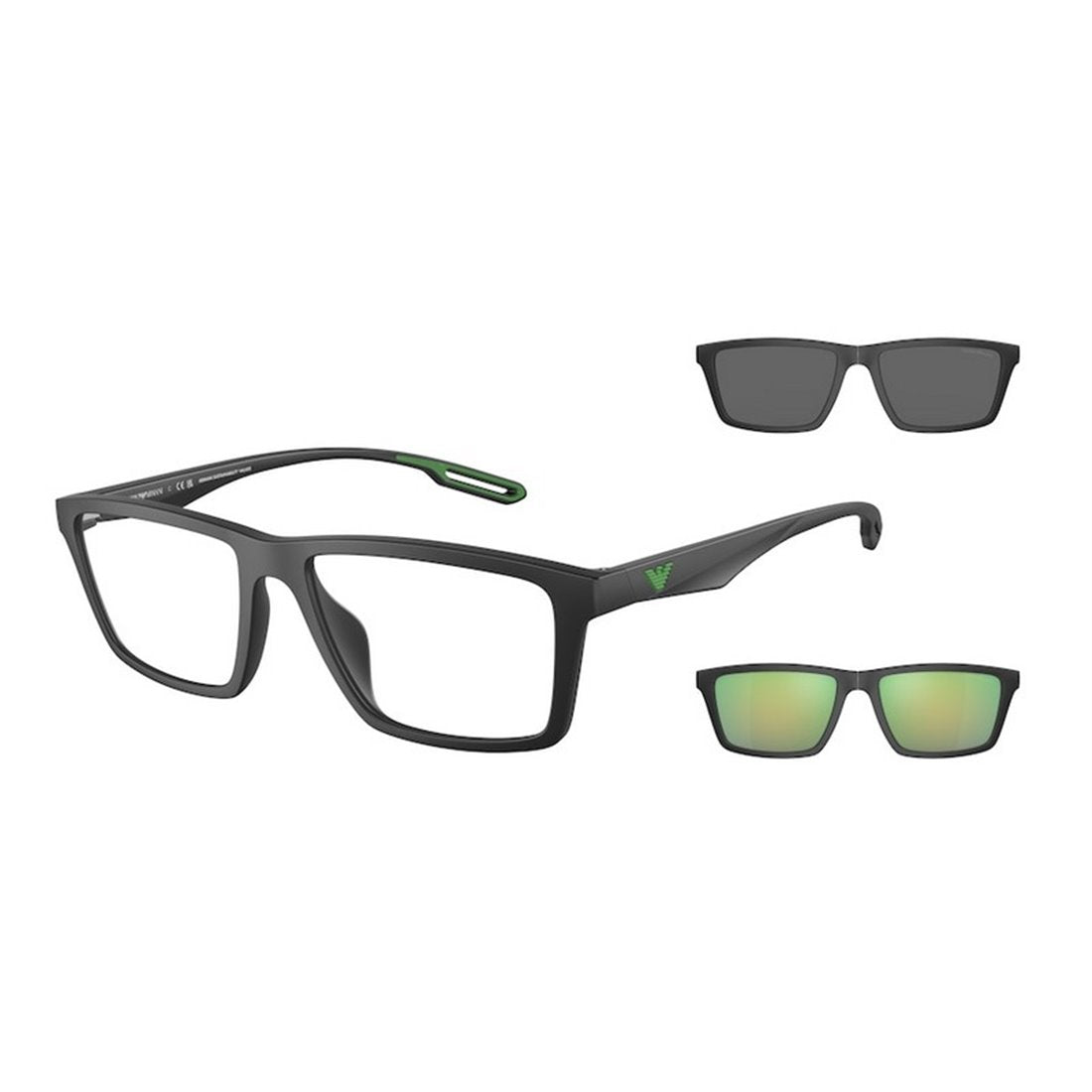EMPORIO ARMANI Stylish Acetate Sunglasses for Men