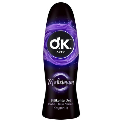 Okey Max Silicone Lubricant Gel with Long-Lasting Formula 50 ml