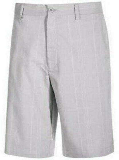 Attack Life by Greg Norman Mens 11 Plaid Golf Shorts