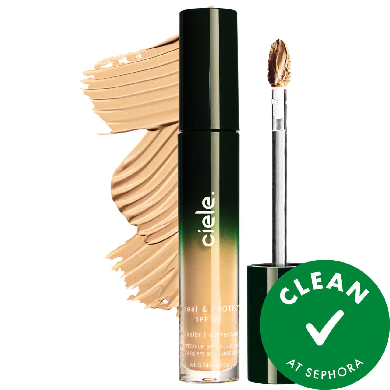 conceal &amp; PROTECT SPF 50+ Spot Concealer for Dark Spots &amp; Hyperpigmentation - Mineral Sun Protection, Hydrating Coverage, Clean Beauty