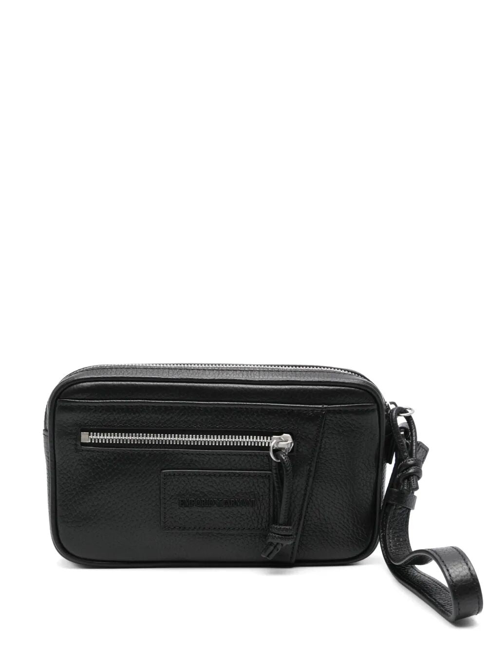 EMPORIO ARMANI Mini Leather Beauty Case for Men