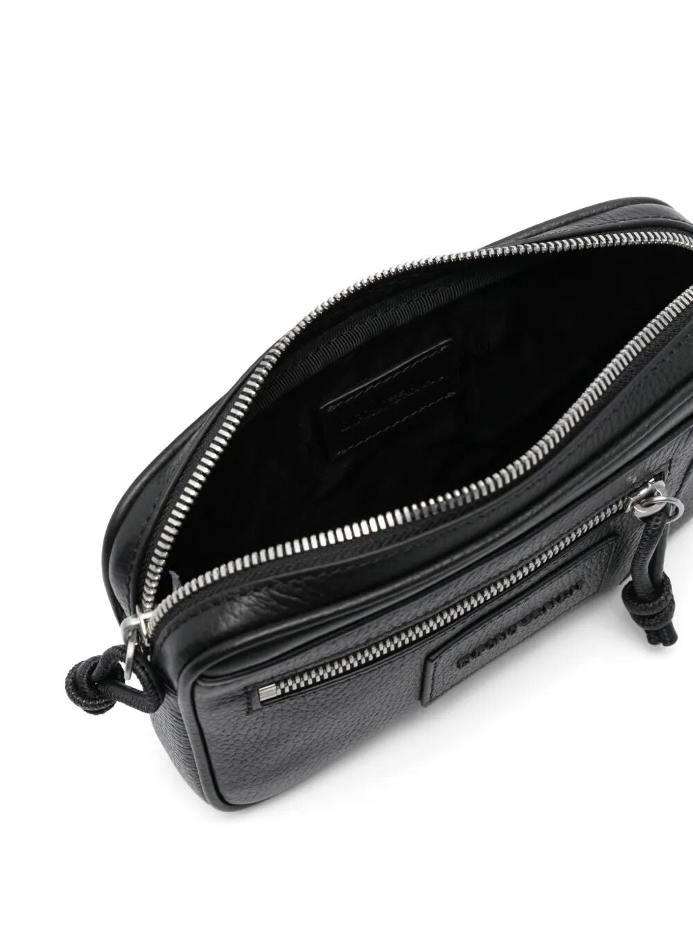 EMPORIO ARMANI Mini Leather Beauty Case for Men