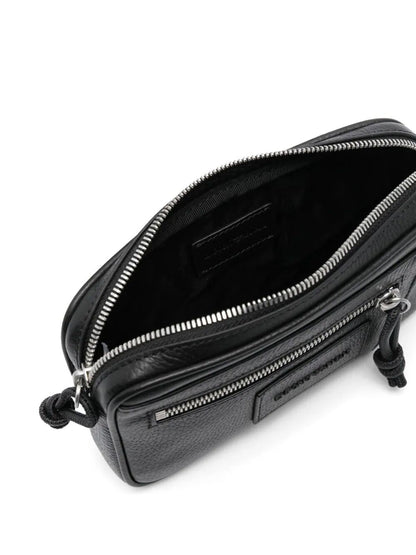 EMPORIO ARMANI Mini Leather Beauty Case for Men