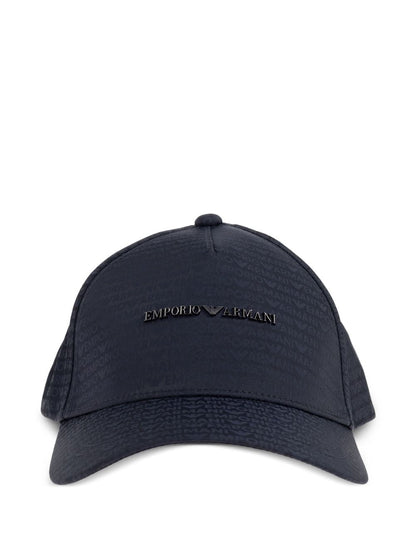 EMPORIO ARMANI Structured Logo Baseball Cap