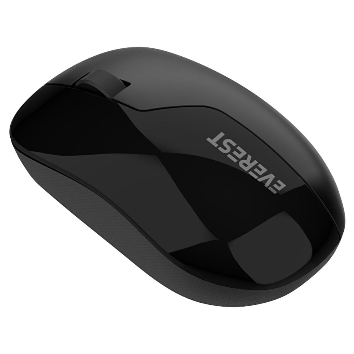 Everest Wireless Mouse: 2.4Ghz USB Cordless Mouse with 1600 DPI for Computer &amp; Laptop - Portable, Clutter-Free Control