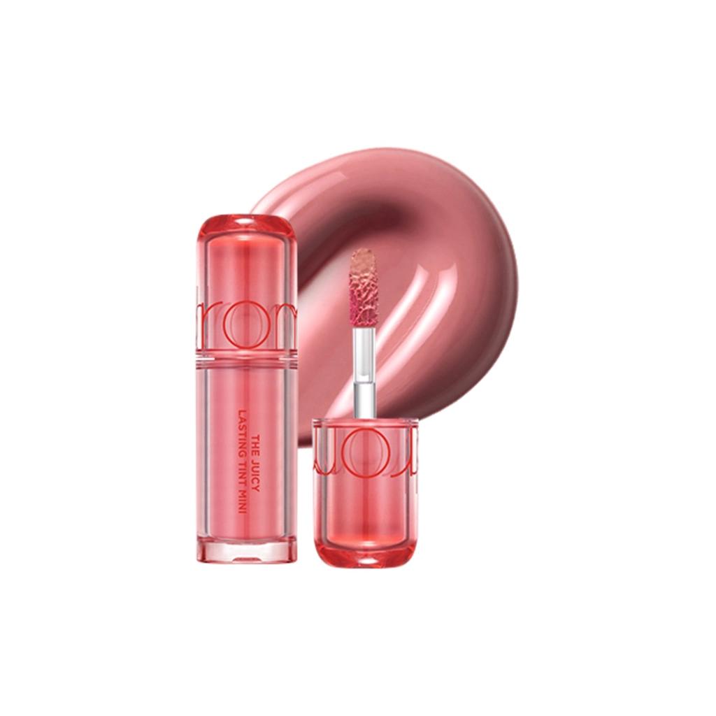 rom&amp;nd Juicy Lasting Tint Mini Gloss 02 Guava Beige 1.2g
