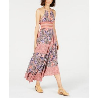 Free People Terracotta Gabriella Slip Dress