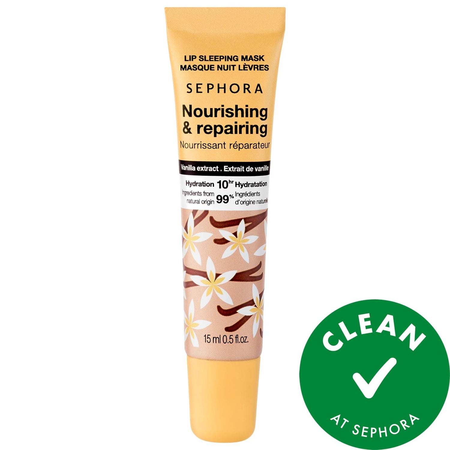 Nourishing Lip Sleeping Mask: Cherry + Vanilla Overnight Lip Treatment for Dry Lips | Vegan &amp; Natural Lip Care
